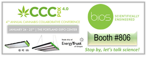 Meet BIOS Lighting at CCC in Portland, Oregon!