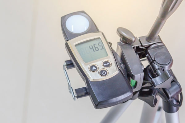 Lux Meter on a Tripod Measuring light Intensity